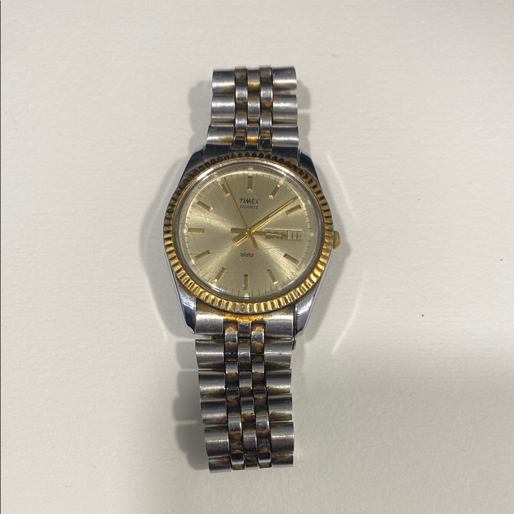 Timex Two-Tone Stainless Steel Watch